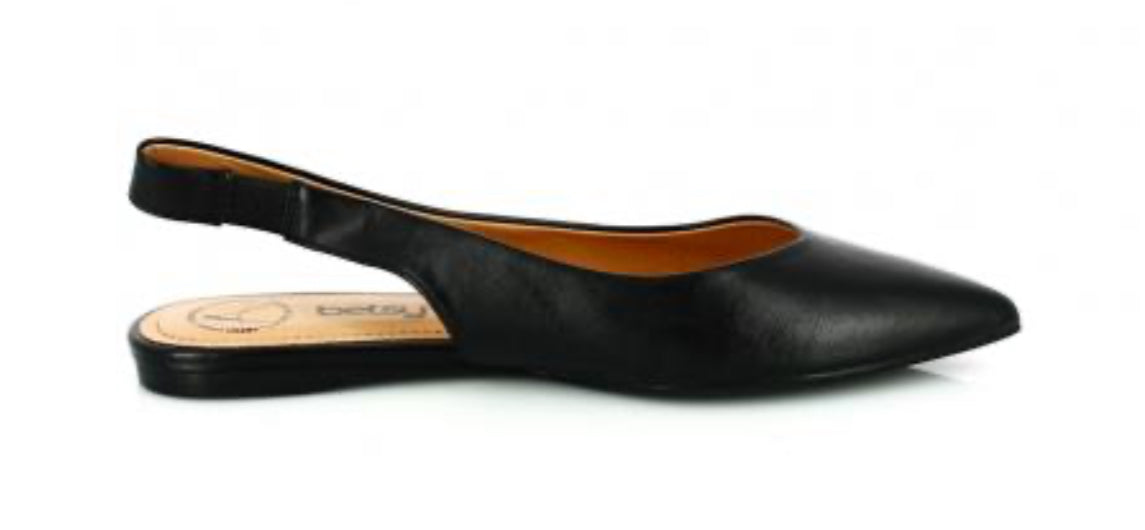 Betsy Black Slingback