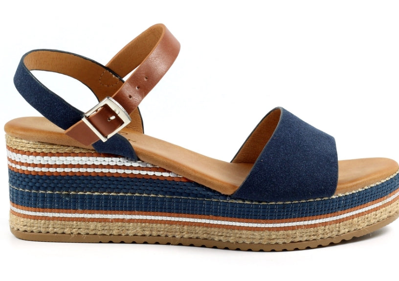 Lunar Britt Wedge Sandal