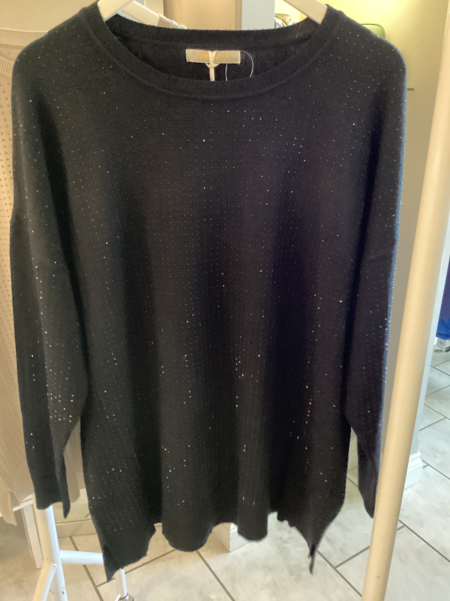 Malissa J Studded lightweight Jumper