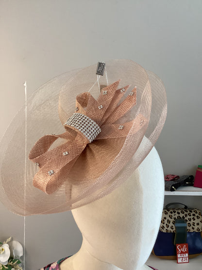 Net & Diamanté Fascinator