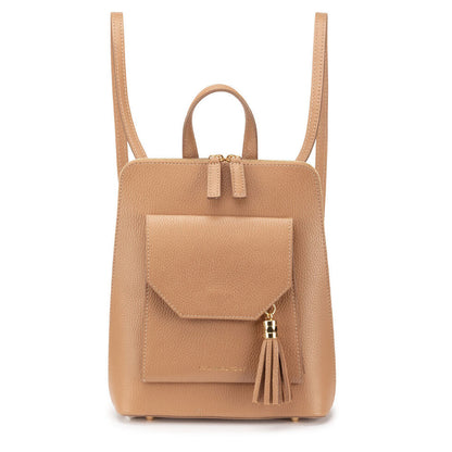 Elie Beaumont Verso Backpack Bag-camel