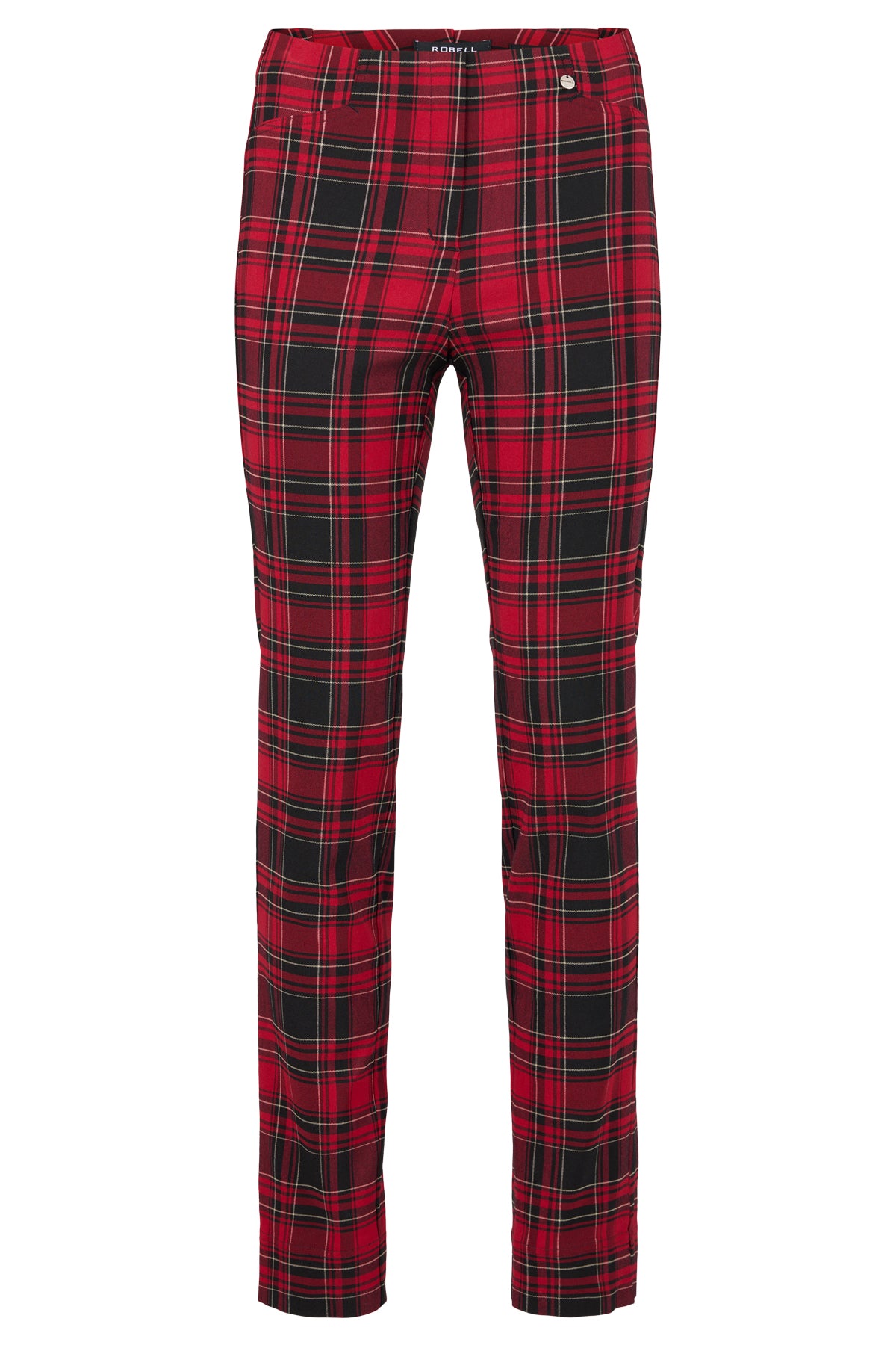 Robell Rose-Tartan Trousers