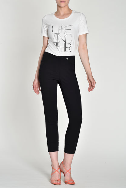 Robell Bella Trousers-black