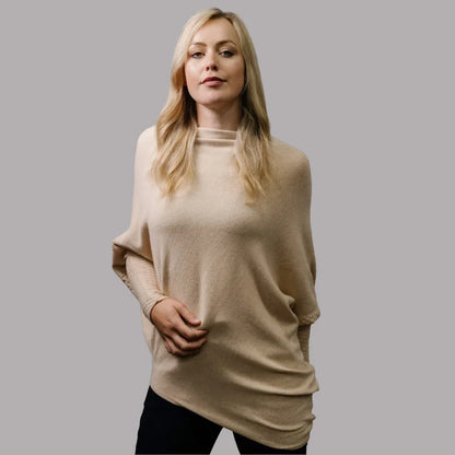 Asymmetric Draped Jumper