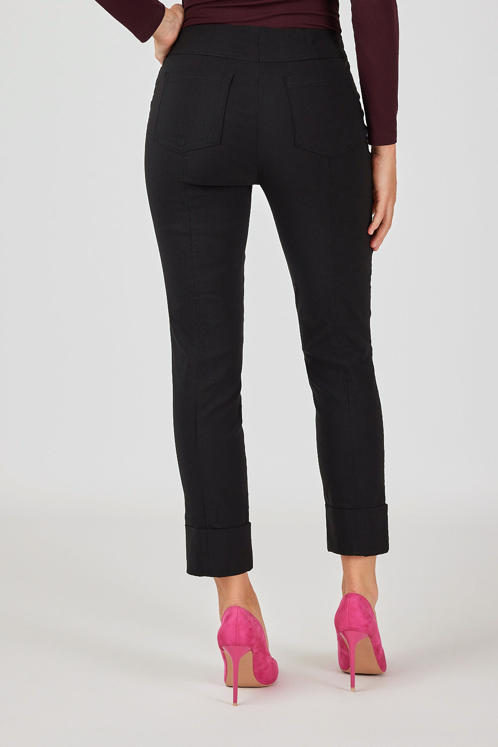 Robell Bella Trousers-black