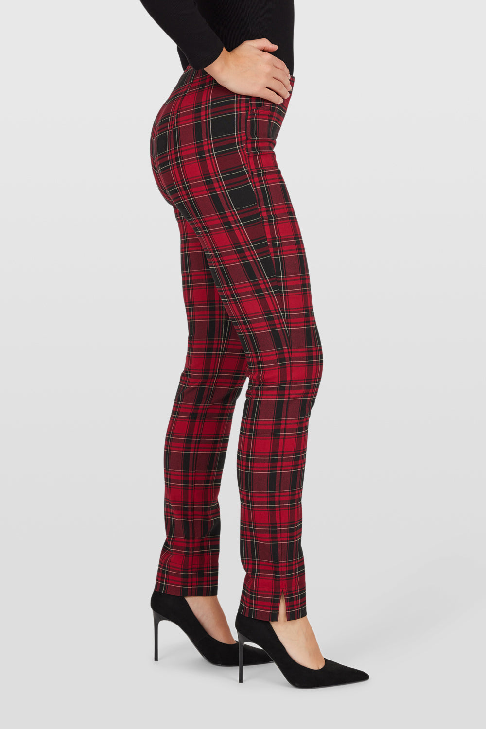 Robell Rose-Tartan Trousers