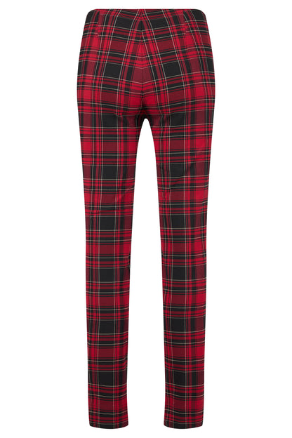 Robell Rose-Tartan Trousers