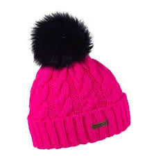 Sabbot Linda Pompom Hat - Bright Pink